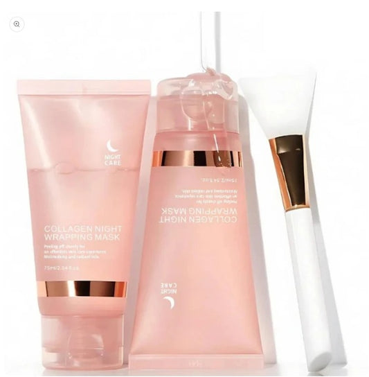 Set di 3 maschere viso al collagene - ESP